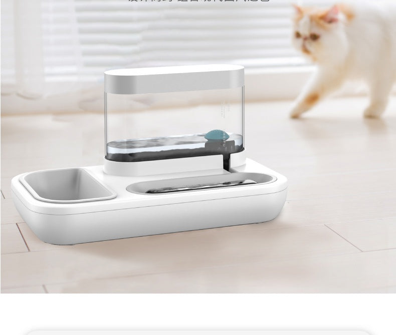 Cats Feeder Bowls Kitten Automatic Drinking Fountain 1.5L Capacity