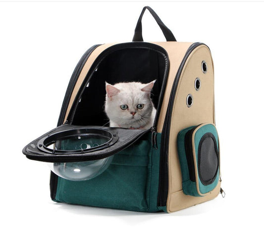 Cat Dog Out Door Portable Backpack