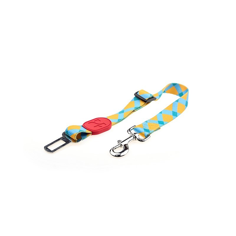 Adjustable dog car seat belt